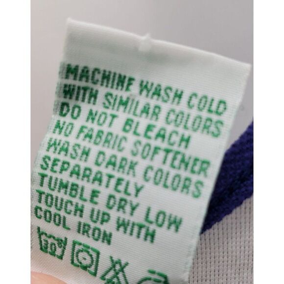 Vintage Prince Womens Tennis Dress Mini V Neck Line Sleeveless Blue White Size M - Picture 7 of 7